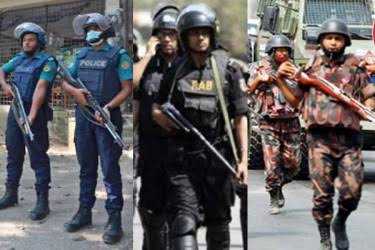 ১৯ মে থেকে মাঠে নামছে আইনশৃঙ্খলা রক্ষাকারী বাহিনী