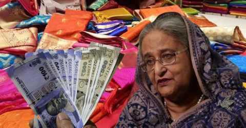 ভারতে কেনাকাটা করতে গিয়ে মুদ্রা সংকটে শেখ হাসিনা