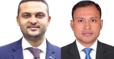 বাংলাদেশ পেশাদার সাংবাদিক ফোরামের সভাপতি শাকিল ও সম্পাদক রোমান