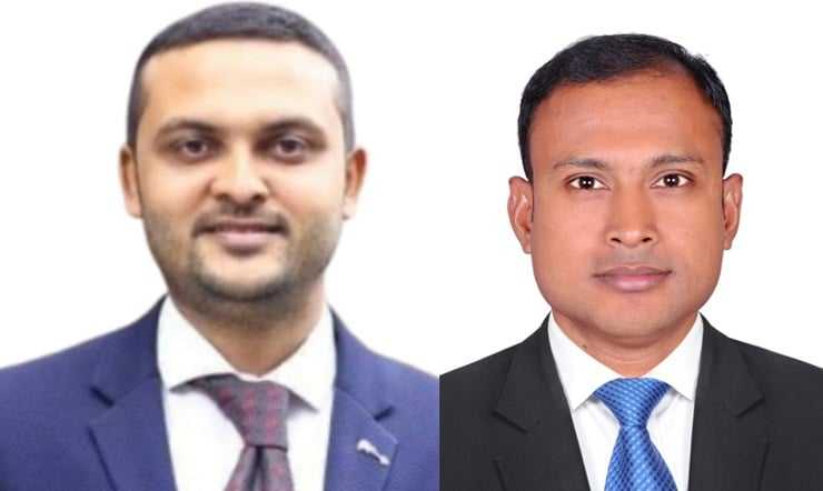 বাংলাদেশ পেশাদার সাংবাদিক ফোরামের সভাপতি শাকিল ও সম্পাদক রোমান